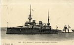 Gaulois, A Naval Ship In Open Water