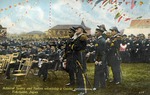 Admiral Sperry and Sailors Witnessing a Geisha Performance at Yokohama, Japan