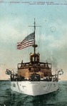 United States Battleship Alabama, A Close-up of the Stern