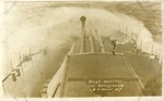 U. S. S. Pennsylvania in Rough Weather at Sea