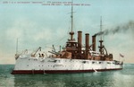 United States Battleship "Missouri" on Open Water