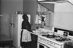African-American cook [Slide Farm-27] by Howard Langfitt