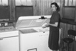 Mrs John Gatewood food freezer [Slide Farm-16] by Howard Langfitt