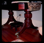 Carved table legs, Outlaw-Page House by Doy Payne Longest