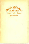 Chamberlain-Hunt Academy, 1919-1920