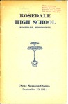 Rosedale High School, 1911