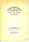 Chamberlain-Hunt Academy, 1923-1924