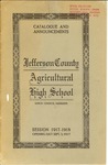 Jefferson County Agricultural High School, 1917-1918