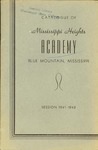 Mississippi Heights Academy, 1941-1942