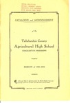 Tallahatchie County Agricultural High School, 1921-1922