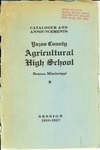 Yazoo County Agricultural High School, 1916-1917