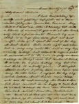 Letter, Loulie Feemster to Alex W. Feemster, August 1, 1863 by Mary Louise Feemster