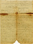 Letter, Alex W. Feemster to Loulie Feemster, October 10, 1863 by Alexander Whitfield Feemster