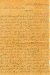 Letter, Alex W. Feemster to Loulie Feemster, December 2, 1863 by Alexander Whitfield Feemster