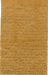 Letter, Alex W. Feemster to Loulie Feemster, December 6, 1863