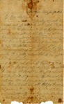 Letter, Alex W. Feemster to Loulie Feemster, January 9, 1864 by Alexander Whitfield Feemster