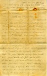 Letter, Loulie Feemster to Alex W. Feemster, January 17, 1864