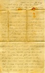 Letter, Loulie Feemster to Alex W. Feemster, January 17, 1864 by Mary Louise Feemster