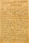 Letter, Alex W. Feemster to Loulie Feemster, August 14, 1864