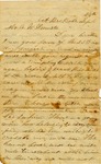 Letter, William O. Feemster to Alex W. Feemster, September 28, 1864 by William Orpheus Feemster