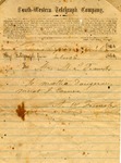 Telegraph, Alex W. Feemster to Loulie Feemster, August 16, 1864 by Alexander Whitfield Feemster