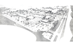 Concept of Edgewater Gulf Shopping Center