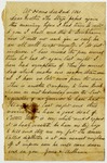 Letter, A. Shaw to Mary Shaw; 12/2/1861