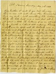 Letter, A. Shaw to Mary Shaw; 12/07/1862
