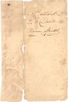 Aaron Spell Bullock Deed, 1835
