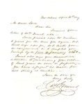 Aaron Spell Mount Letter, 1849