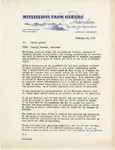 Letter, Boswell Stevens to county agents, February 18, 1957