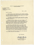 Letter, Hayato Ikeda to Boswell Stevens, July 4, 1959