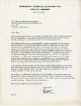Letter, Owen Cooper to Boswell Stevens, April 16, 1953 by Owen Cooper