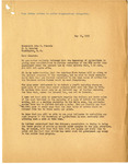 Letter, Boswell Stevens to John C. Stennis, May 11, 1951 by Arthur Boswell Stevens