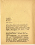 Letters between Boswell Stevens and John C. Stennis, February 11, 1954 by John Cornelius Stennis