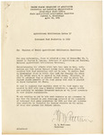 Memo from Charles F. Brannan, April 12, 1951 by Charles Franklin Brannan