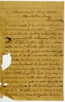Letter to Sallie E. Curry; 8/28/1863