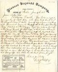 Letter, Luke J. Whitfield to James Sykes, 6/9/1863