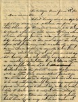 Letter, Mattie A. Boyd and Sophie Boyd Hays to Matilda Boyd Webb, June 22, 1851 by Sophia Boyd Hays and Mattie Ann Boyd