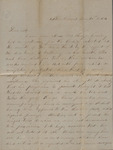 Letter, Sophia Boyd Andrews Hays to Matilda Ann "Lit" Boyd Webb, June 21, 1854 by Sophia Boyd Andrews Hays