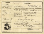 Contract for Grave Monument