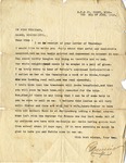Letter to Mims Williams