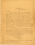 Letter from Mims Williams to His Mother by Mims Williams