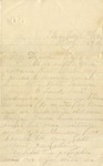 Letter to Hattie Carmichael