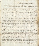 Letter from State Auditor by George T. Swann