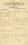 Request for Deed by W. H. Sims