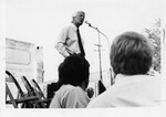 Gil Carmichael Speaking to a Crowd