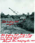 Mississippi State Highway Department Truck and Dragline Loading Scrap and Waste, April 11, 1969