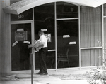 Man Entering 522 North State Street, July 7, 1972