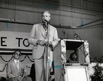 Mississippi Governor, Cliff Finch, Speaking on Stage, June 1978